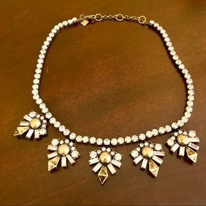 Banana Republic Vintage Inspired Crystal Necklace